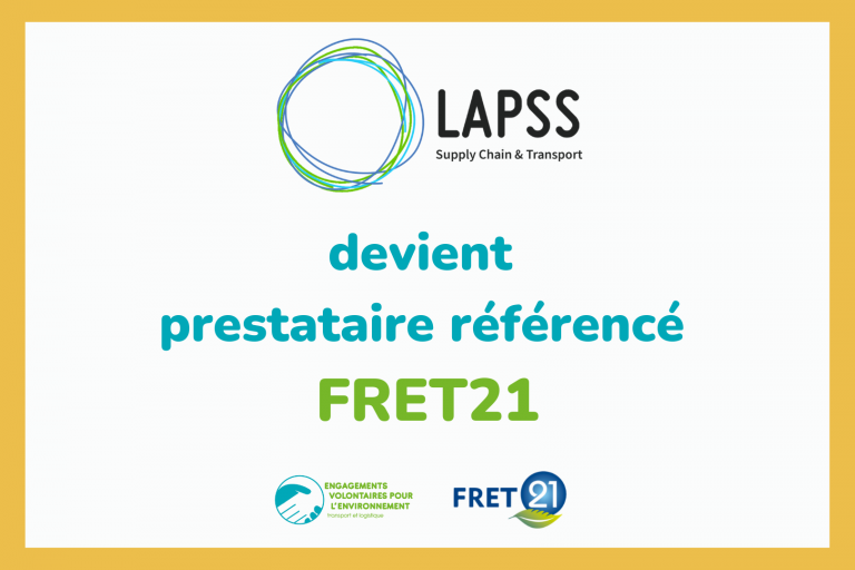 Read more about the article LAPSS devient prestataire référencé FRET21